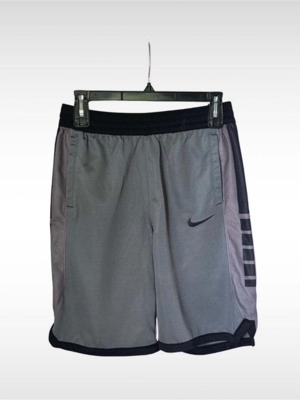 Nike Boy’s Gray and Black Athletic Shorts